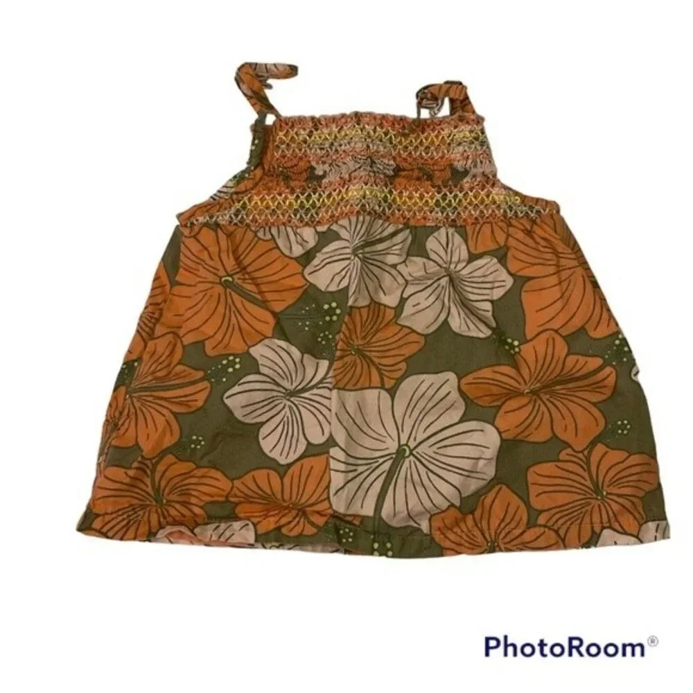 Old Navy Toddler's Lots of 6 Printed Dress And Tank Top Size 18-24m